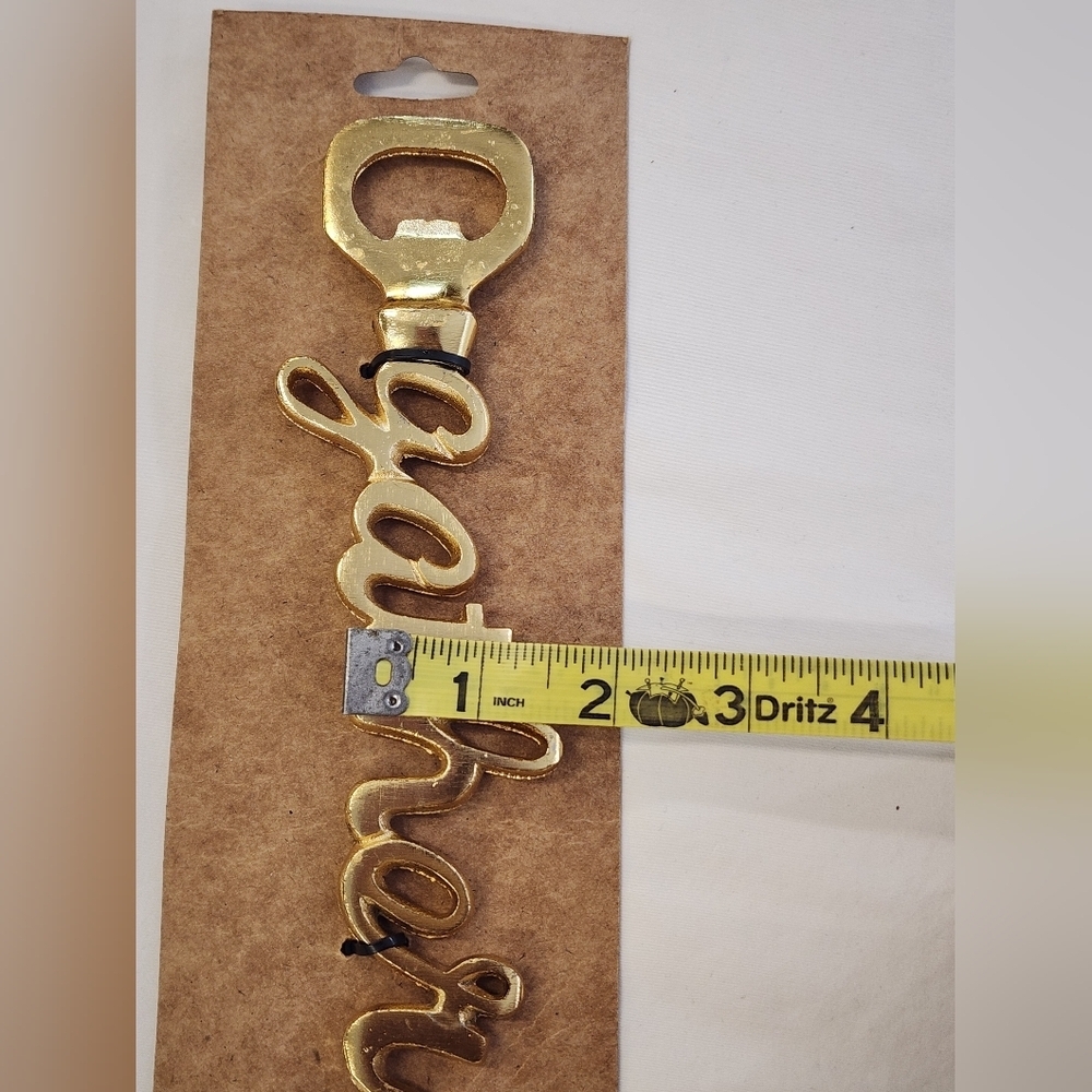 Gold 'Gather' Bottle Openers Heavyweight - Picture 12 of 12
